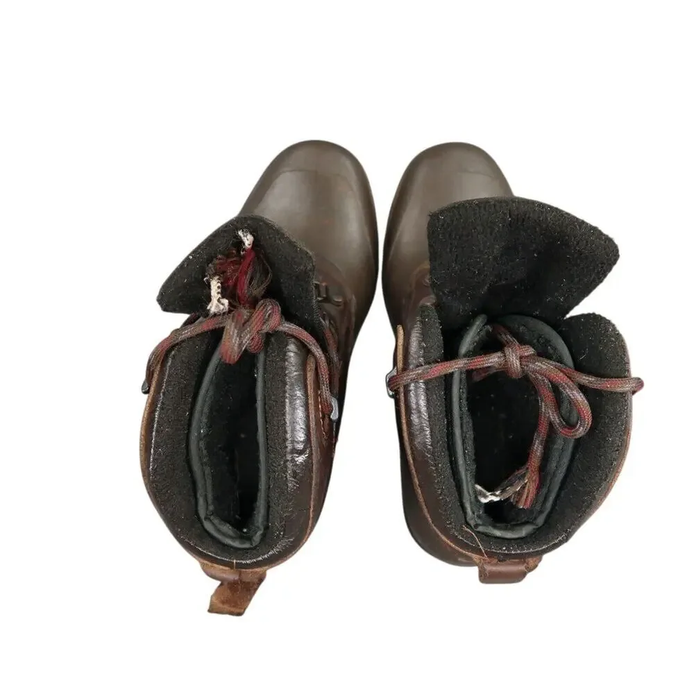 Sorel Shoes Womens 7 Boot Winter Snow Vintage Kaufman Leather Lace Up Lined Warm